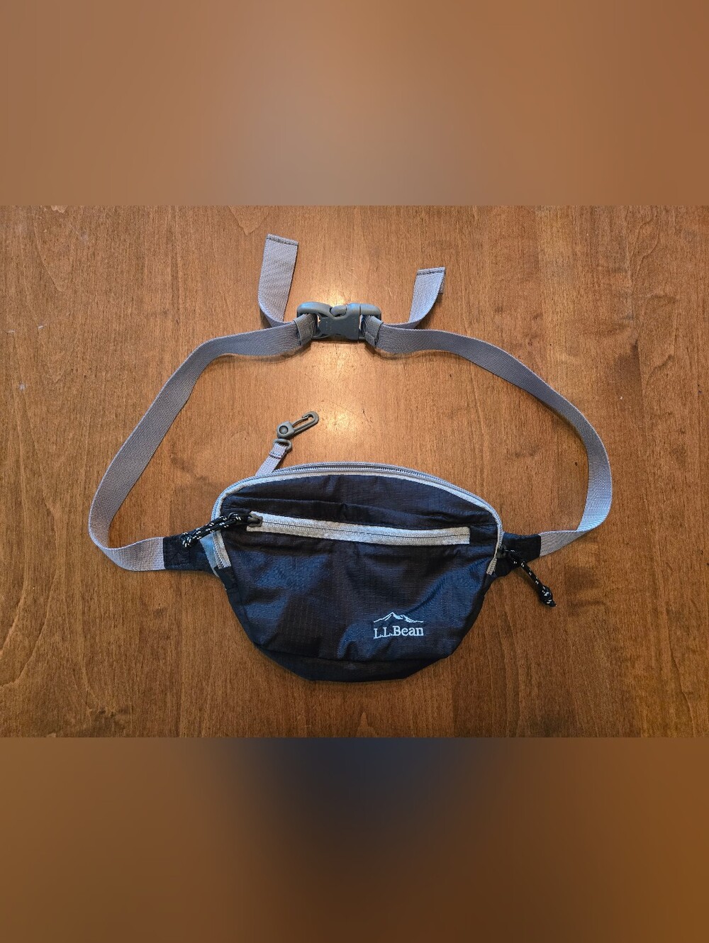 L.L. Bean Black Waist Pack / Bag